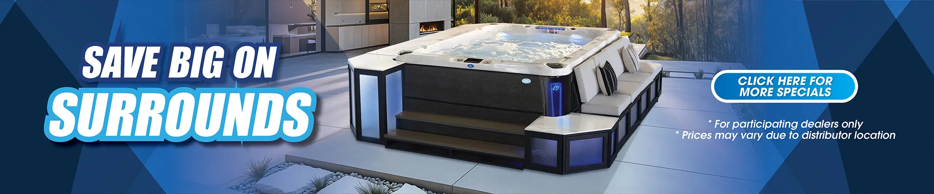 Calspas hot tub being used in a family setting - Bad Axe